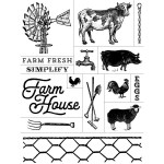 Farm House Chalk Couture Transfer