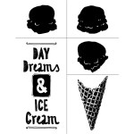 Ice Cream Chalk Transfer