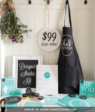 Photo of Chalk Couture Starter Kit